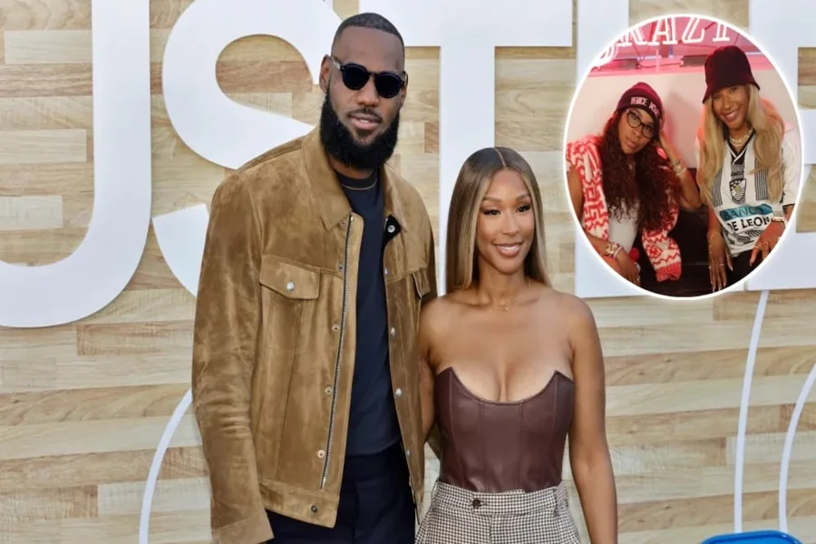 lebron james wife height